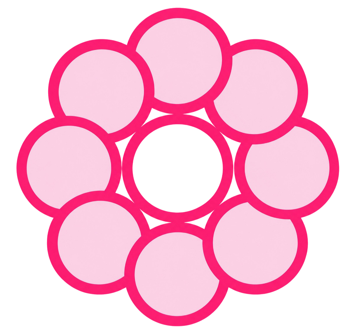 Pink Hair Ties